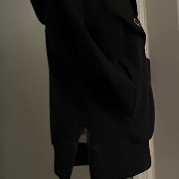 Black Qualtrics mixed media Hoodie - Picture 10 of 13